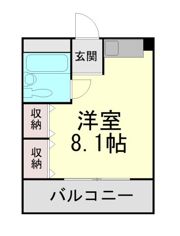 永手コスモハイツの間取り画像