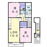 サンガーデンDの間取り画像