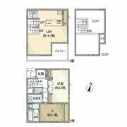 西荻北戸建の間取り画像