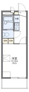 レオパレスアルカディの間取り画像