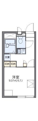 レオパレスシャトルKの間取り画像