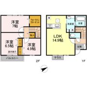 セゾンド オリオンの間取り画像