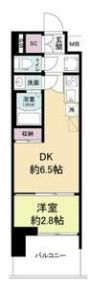 セレニテ難波グランデノールの間取り画像