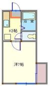 ホワイトキャッスル11番館の間取り画像
