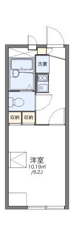 レオパレスカメリア五番館の間取り画像
