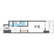 Quintet NAMBA(旧:レジュールアッシュNAMBA)の間取り画像