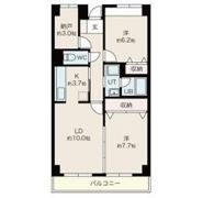 目黒本町マンションの間取り画像