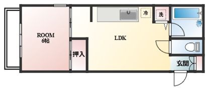プラムロックハイツの間取り画像