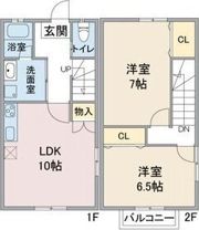 APT王塚の間取り画像