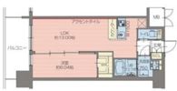 プレジオ梅田の間取り画像