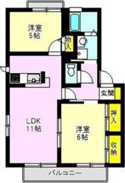 セレナーデの間取り画像
