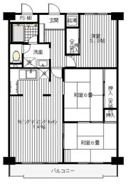 東武みずほ台東口サンライトマンションの間取り画像