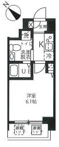 ハーモニーレジデンス新横浜の間取り画像