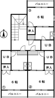 コート福岡IIの間取り画像