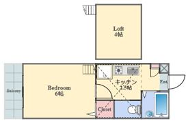 アザレ生麦A棟の間取り画像