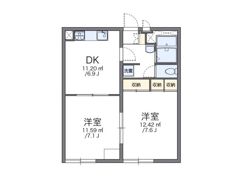 レオパレスポトリバIの間取り画像
