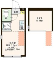 プランドール西荻の間取り画像