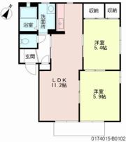 シャーメゾン・K B棟の間取り画像
