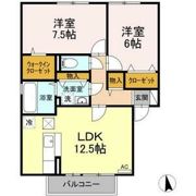 シャルマンコート杜 Cの間取り画像