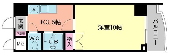 サンビレッジ段原の間取り画像