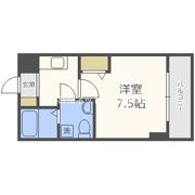 メインステージ西天満T’s SQUAREの間取り画像