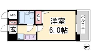 エスリード神戸の間取り画像