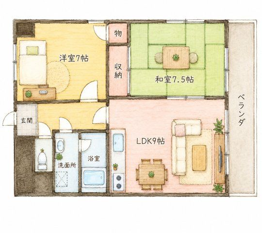 間取図