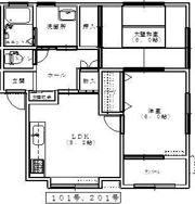 クレベールの間取り画像