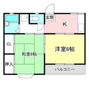 マインフラッツの間取り画像