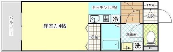 レジデンス・ミヨの間取り画像