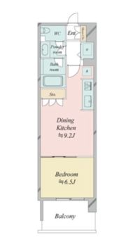 レジディア南千住の間取り画像