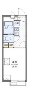 レオパレスTAKA デルタの間取り画像