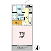 ベルシャトル A棟の間取り画像