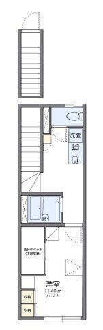 レオパレス大森の間取り画像