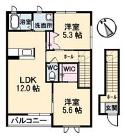 シャーメゾン天生津（あもうづ）の間取り画像