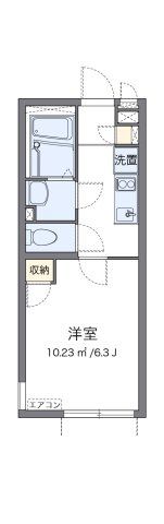クレイノ新町西の間取り画像