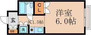岡本マンションの間取り画像