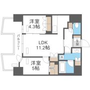 STANDZ四天王寺前夕陽丘の間取り画像