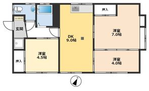 武1丁目戸建の間取り画像