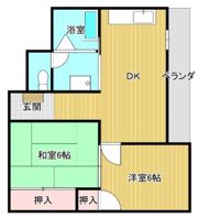 嘉麻川ビルの間取り画像