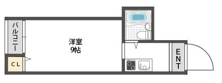 サンスリーハイツ瑞光の間取り画像