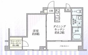 FERIO三鷹の間取り画像
