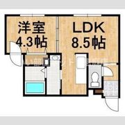 マリオット共栄町の間取り画像