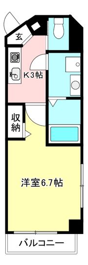 LE GRAND BLEU -グランブルー-の間取り画像