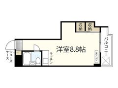 クレスト草津の間取り画像
