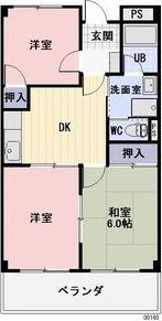 Sunshain南志水の間取り画像