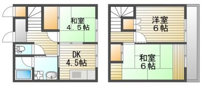 エーデルライス A棟の間取り画像
