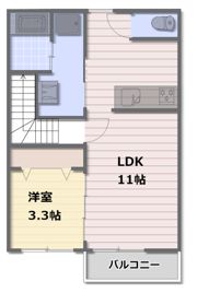 シャルム岡垣Ⅱの間取り画像