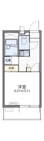 レオパレスオネスティⅤの間取り画像