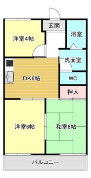 アネックス奥村の間取り画像